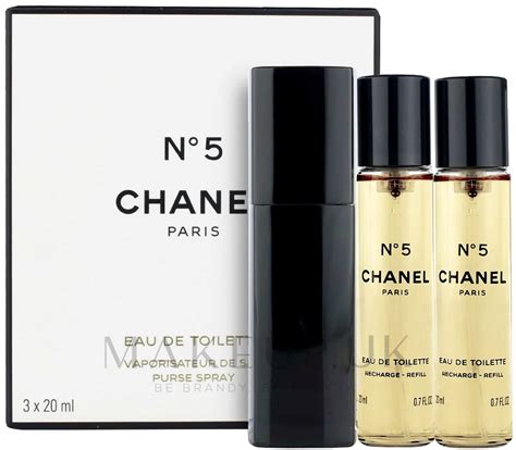 chanel no. 5 eau de toilette 3x20ml|chanel number 5 boots.